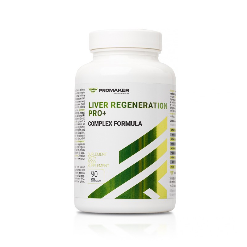 Wsparcie Wątroby Promaker Liver Regeneration PRO+ 90kaps