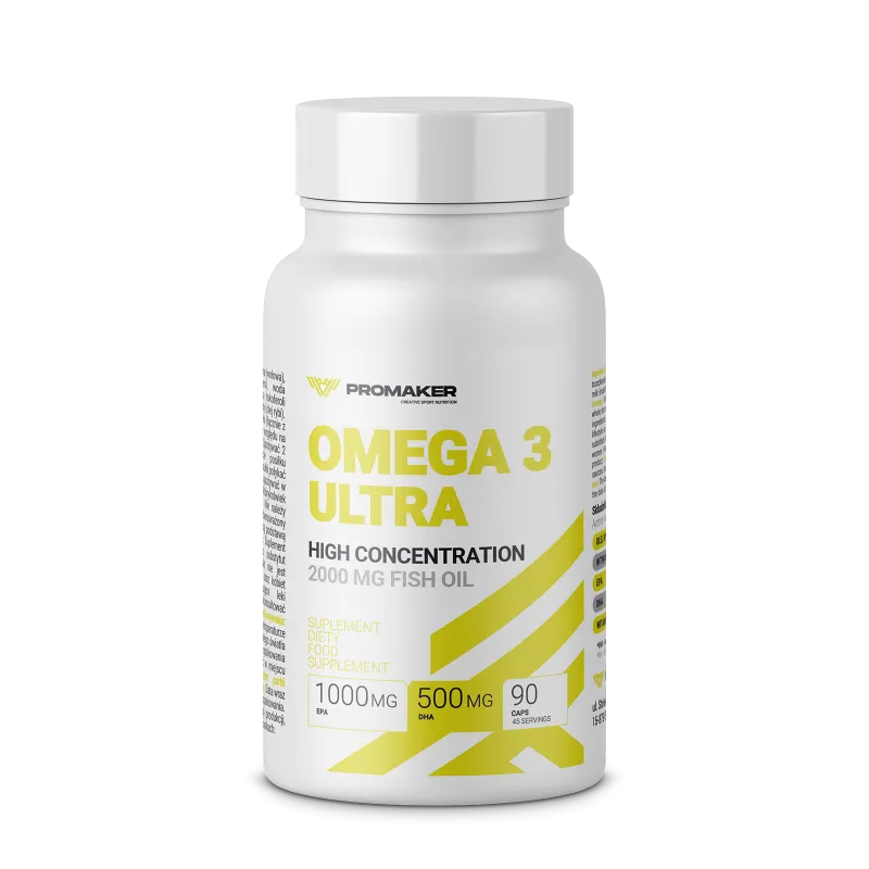 Kwasy Tłuszczowe Promaker Omega ULTRA 500 EPA 250 DHA 90 caps