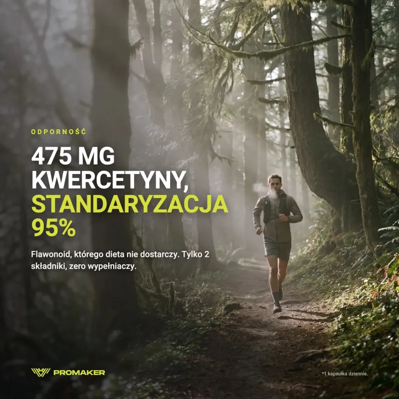 Wsparcie Odporności Kwercetyna Promaker Quercitin Pro+ 90caps – suplement w codziennym użyciu