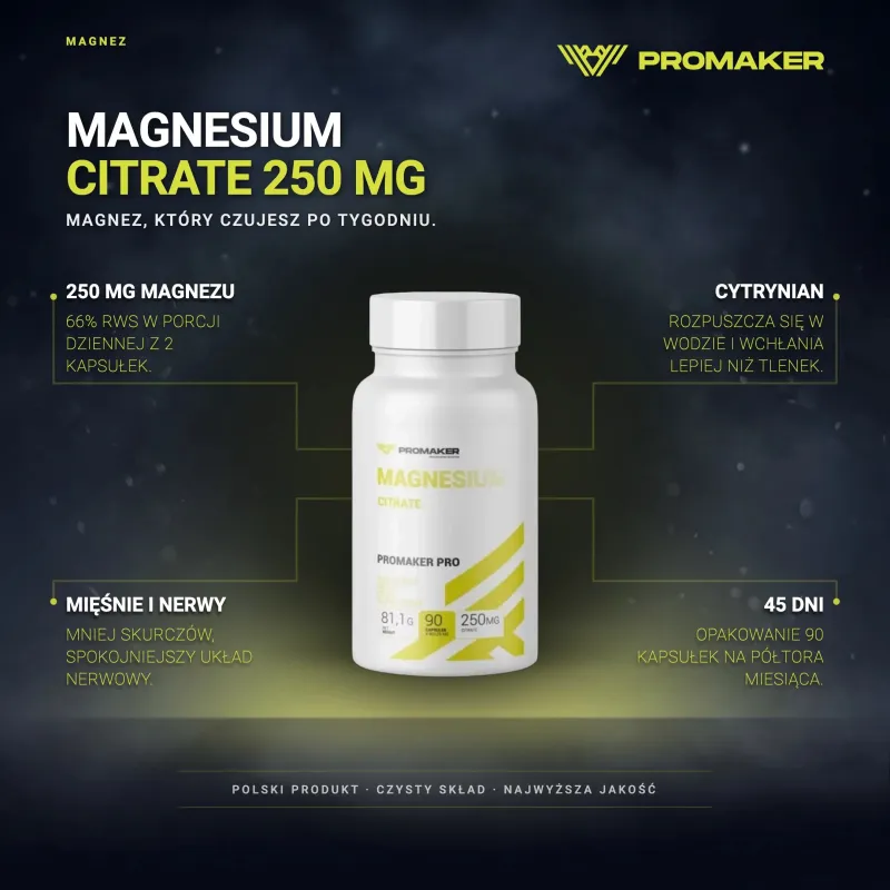 MINERALS PRO MAGNESIUM CITRATE 90CAPS – key benefits and clean formula