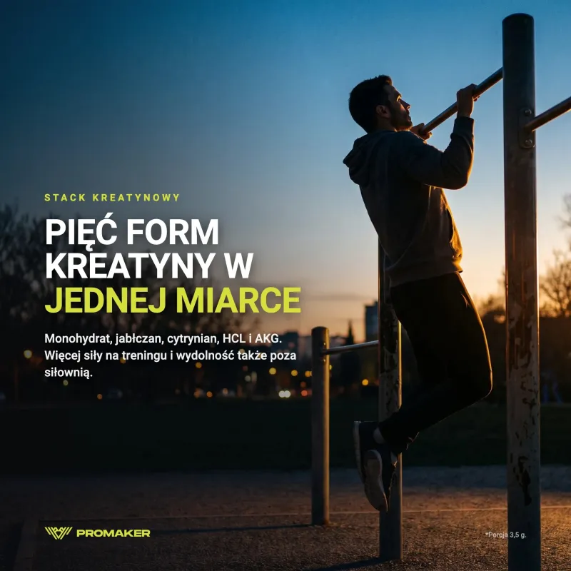Creatine Promaker Proline Crea Complete 300g – everyday supplement from a Polish manufacturer