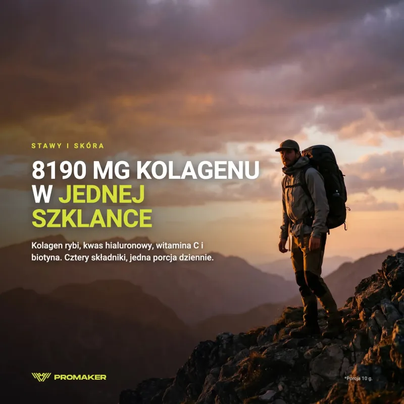 Regeneracja Stawów Kompleks Promaker Marine Collagen Pro+ 200g – everyday supplement from a Polish manufacturer