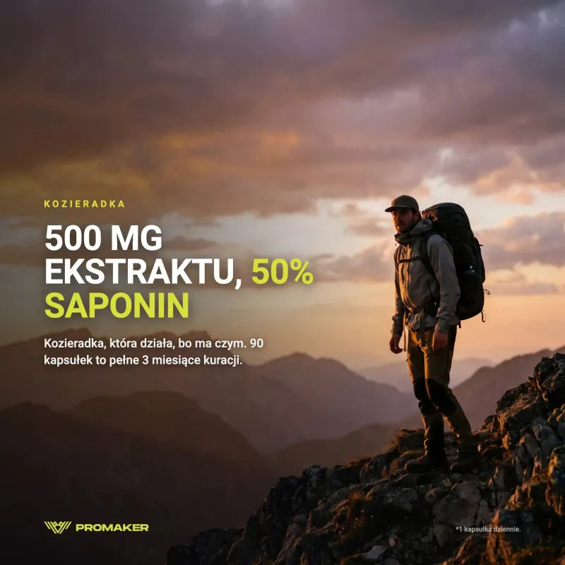 Booster Testosteronu Kozieradka  Promaker Fenugreek 500mg 90 caps – everyday supplement from a Polish manufacturer