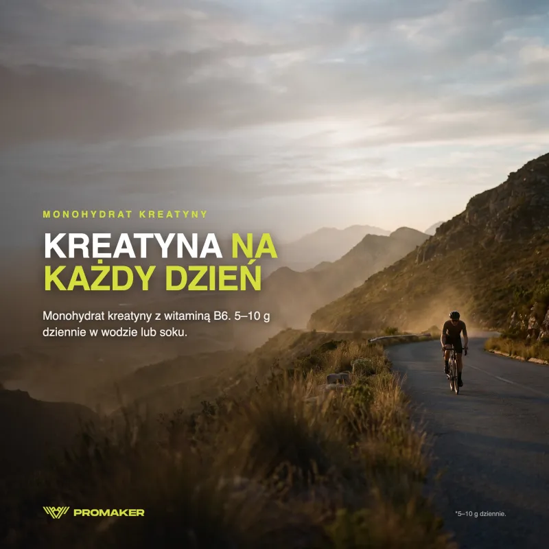 Kreatyna Monohydrat Promaker Creatine Monohydrate 300g – everyday supplement from a Polish manufacturer
