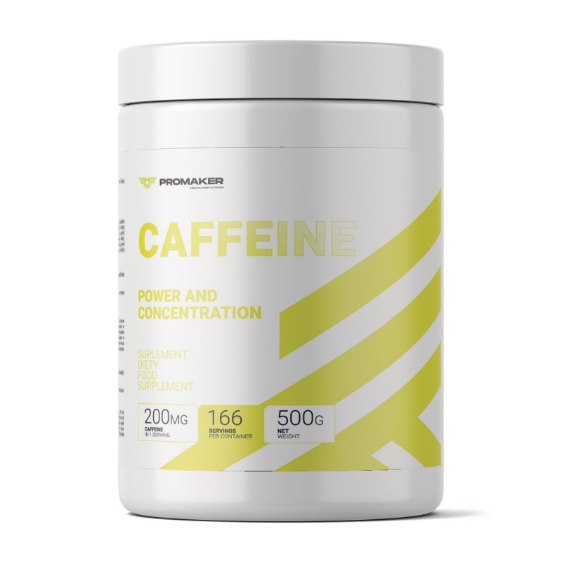 SUPLEMENT ENERGETYCZNY PROMAKER PRO CAFFEINE 500 G