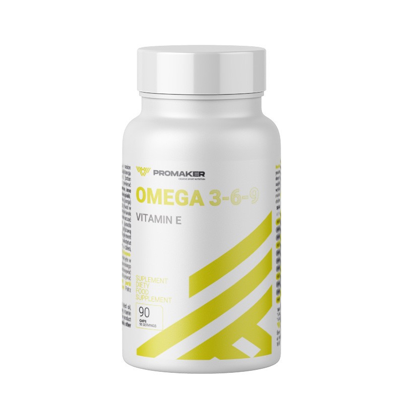 Kwasy Tłuszczowe Omega  Promaker Omega 3-6-9 90caps