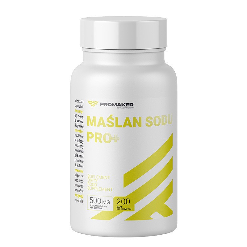 Promaker Maślan Sodu 200caps Promaker Maślan Sodu 200caps