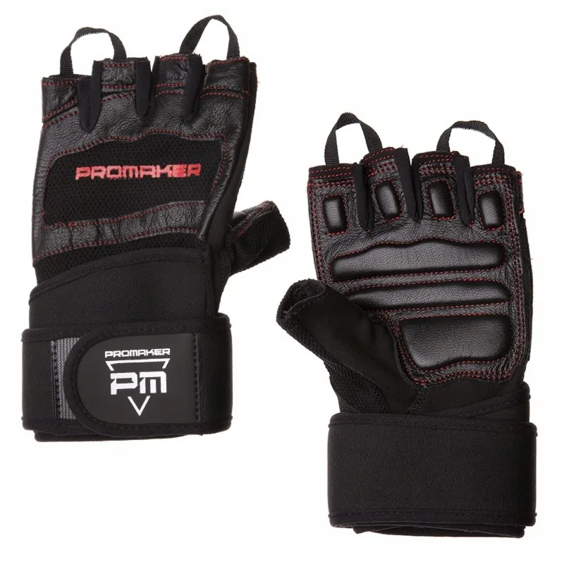 Akcesoria Rękawice Promaker ProGrip z Usztywniczami na Nadgarstek PM-04-1030 Akcesoria Rękawice Promaker ProGrip z Usztywniczami na Nadgarstek PM-04-1030