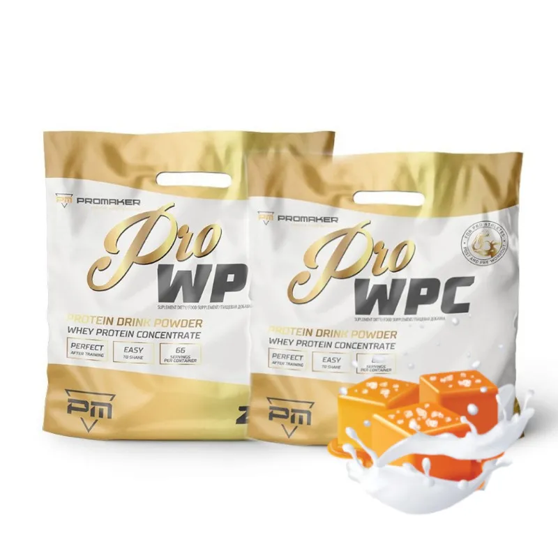 Zestaw Odżywka białkowa Promaker PRO WPC 2kg x2