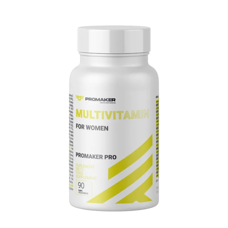 Witaminy i Minerały Kompleks Promaker Multivitamin For Women 90kaps Witaminy i Minerały Kompleks Promaker Multivitamin For Women 90kaps