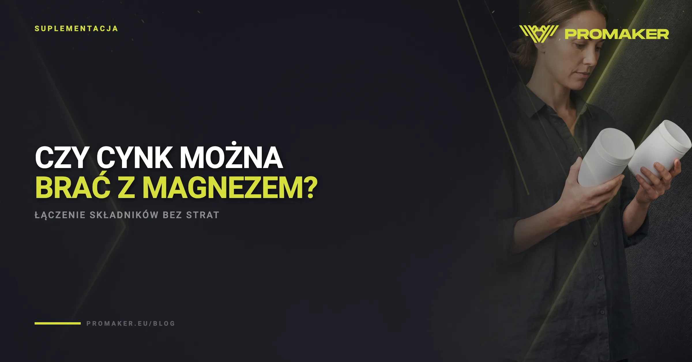Czy cynk można brać z magnezem?
