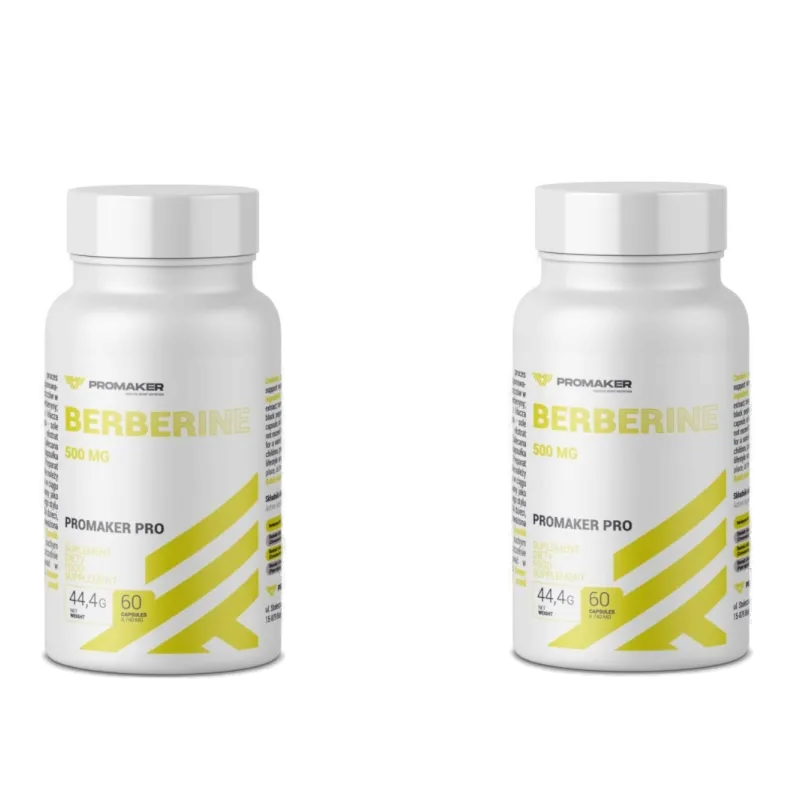 Wielopak 2× Promaker Berberine HCL 550 mg
