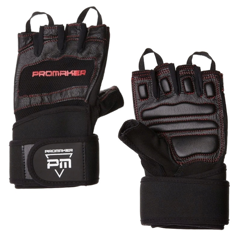 Rękawice Promaker ProGrip z usztywniaczem nadgarstka