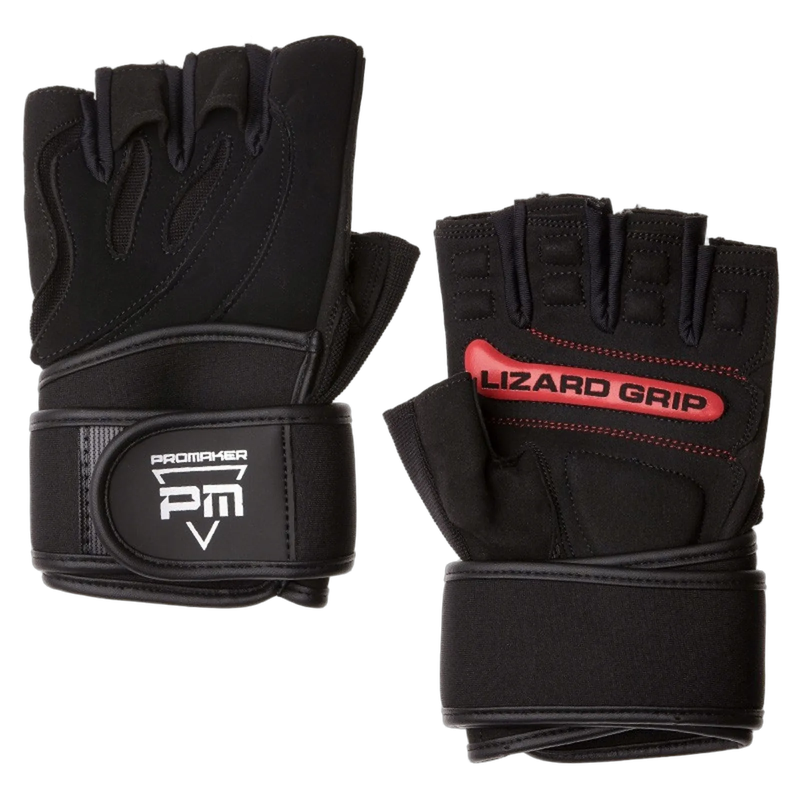 Rękawice Promaker LizardGrip z usztywniaczami nadgarstka