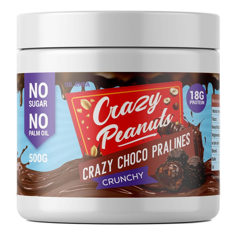 Crazy Peanuts Choco Pralines Crunchy 500 g